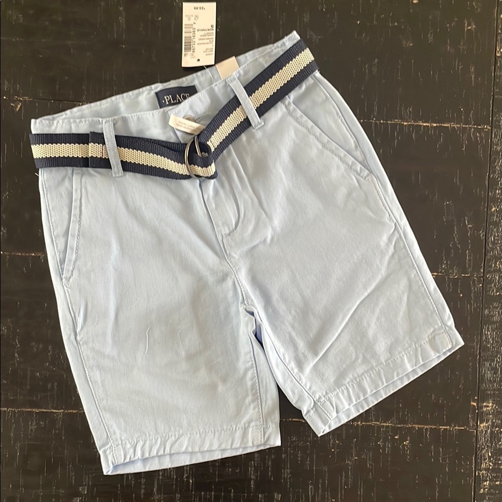 Place Blue Casual Shorts